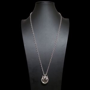 28" Vintage Stainless Steel Necklace Lot 8